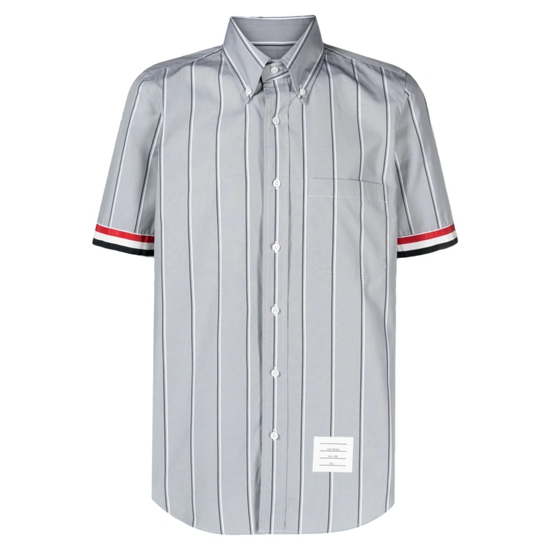Straight Fit Short Sleeve Shirt Men
