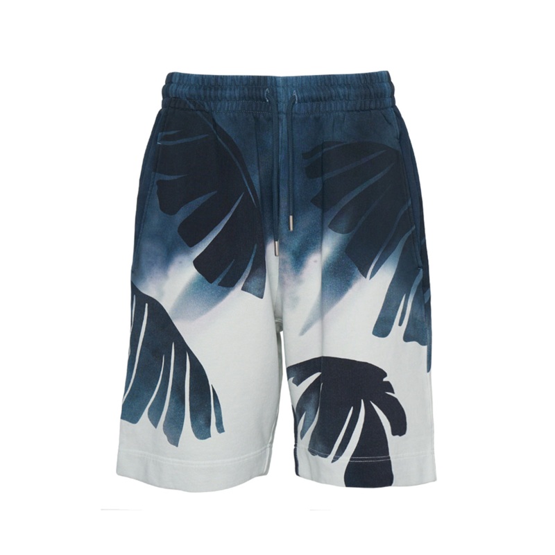 Straight Leg Shorts With Drawstring