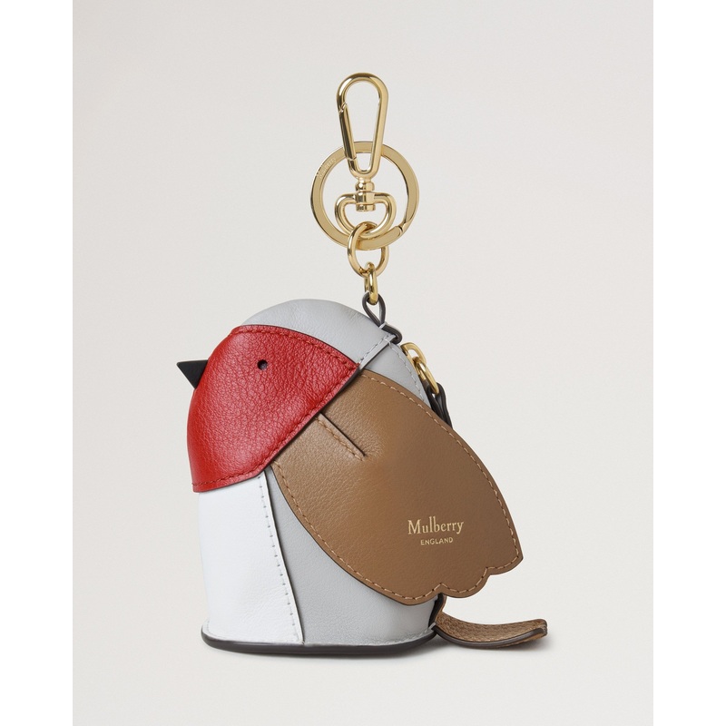 Case Keyring Robin Multicolour Mixed Material