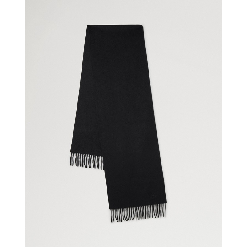 Cashmere Scarf Black Cashmere