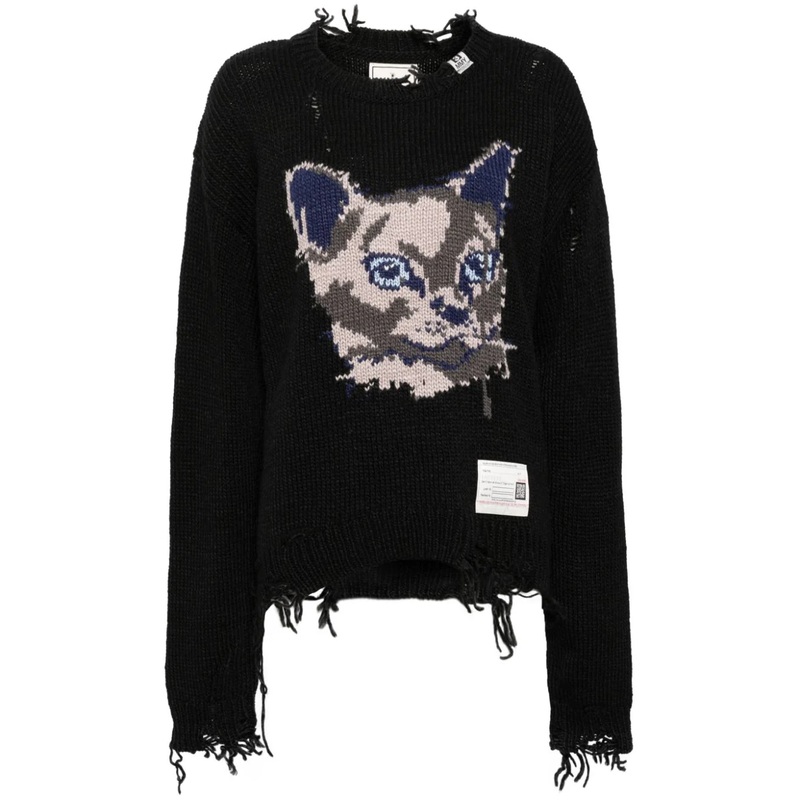 Cat Knit Pullover