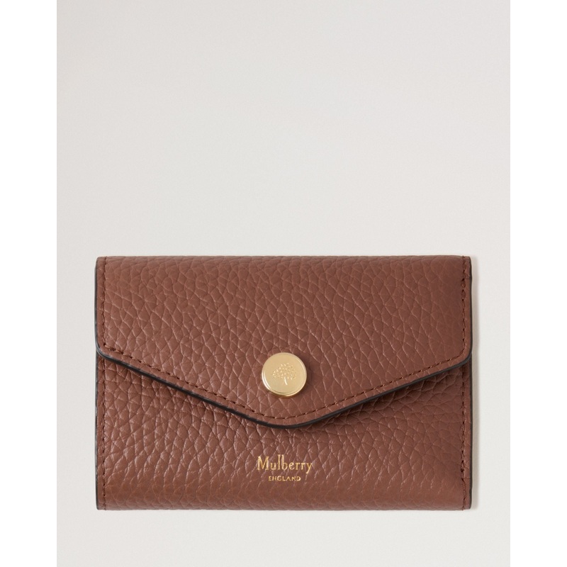 Folded Multi-Card Wallet Bright Oak Heavy Grain