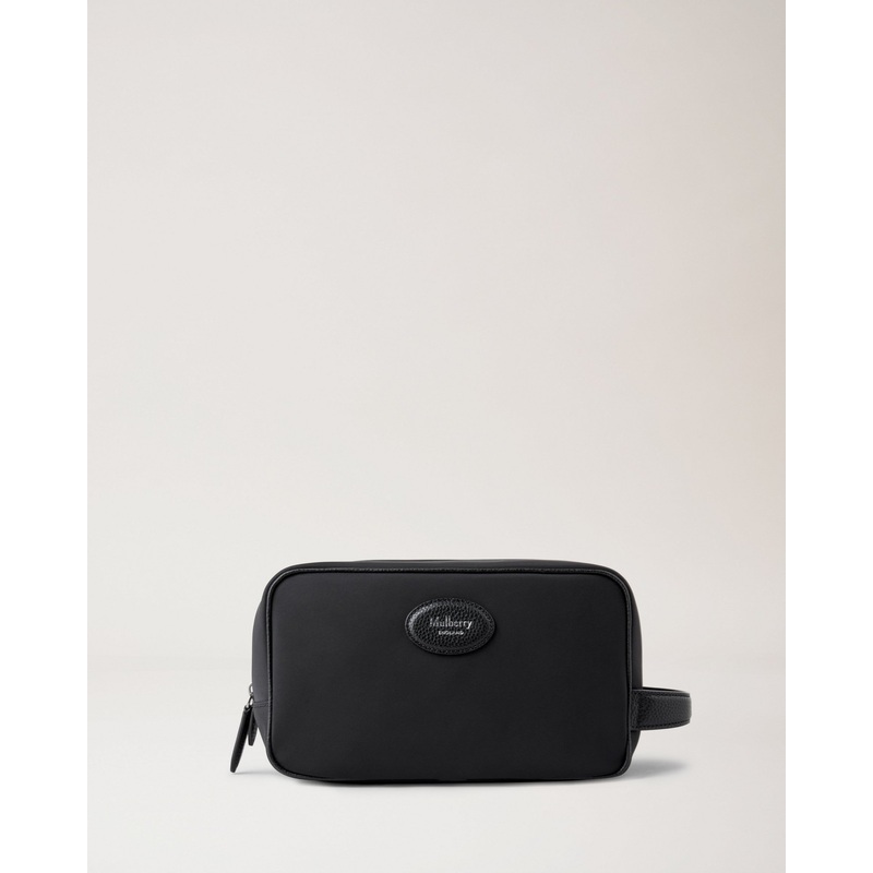 Heritage Wash Case Black Nylon