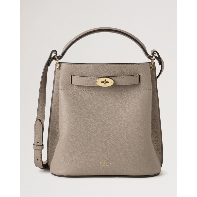 Islington Bucket Cashmere Taupe Small Classic Grain