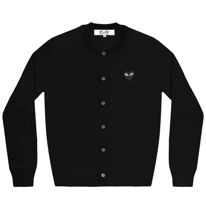 Black Emblem Cardigan Women