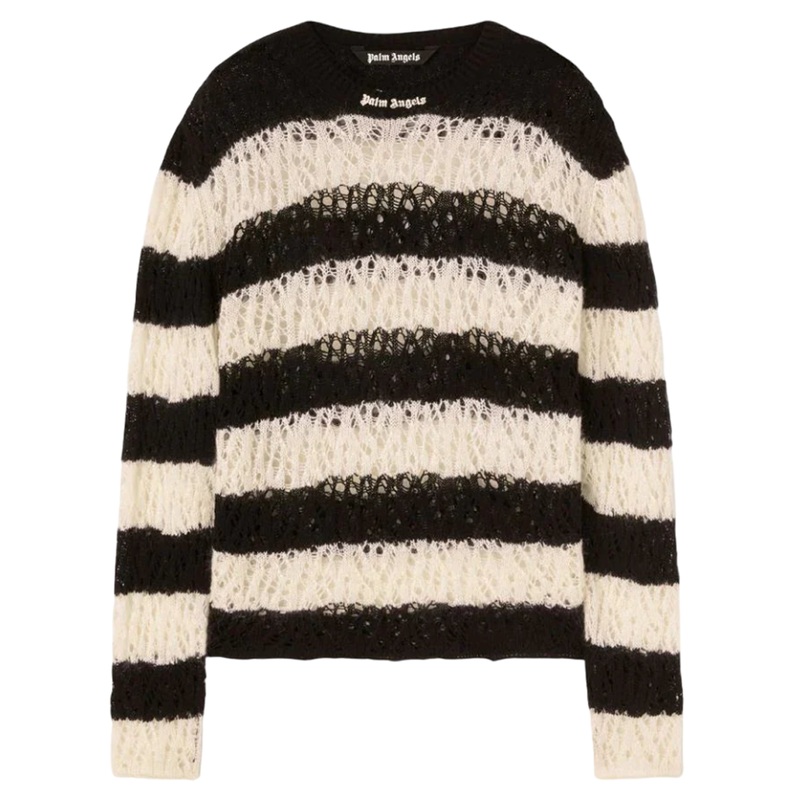 Classic Logo Openknit Sweater