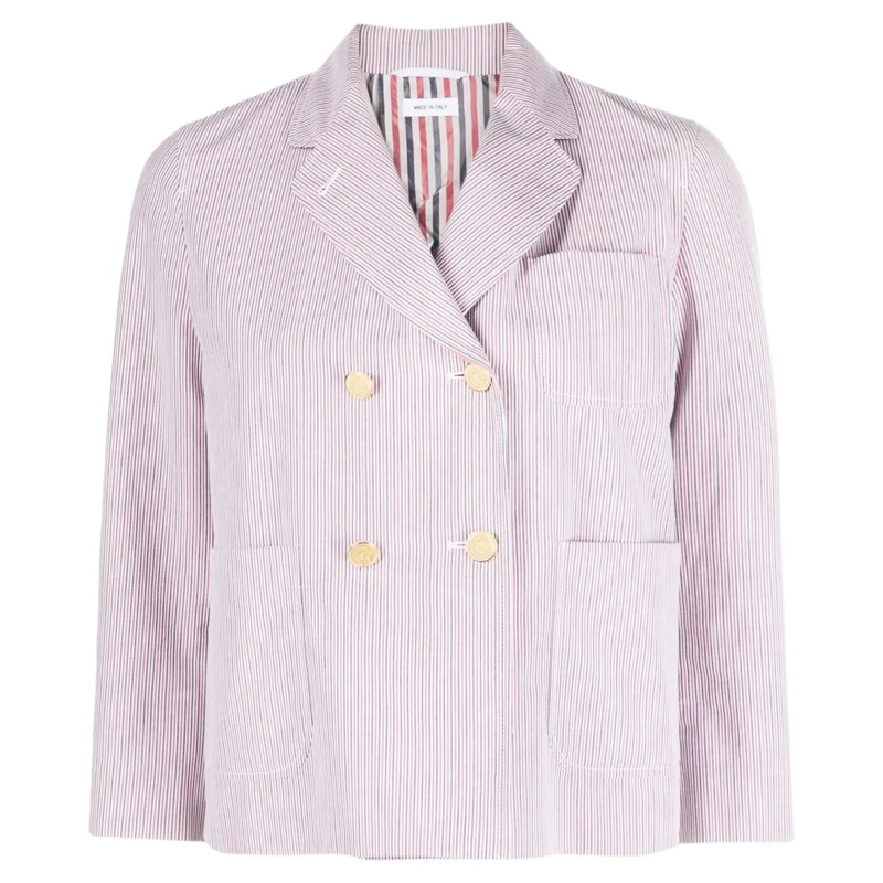 Dobbycord Cropped Sack Sport Coat Women