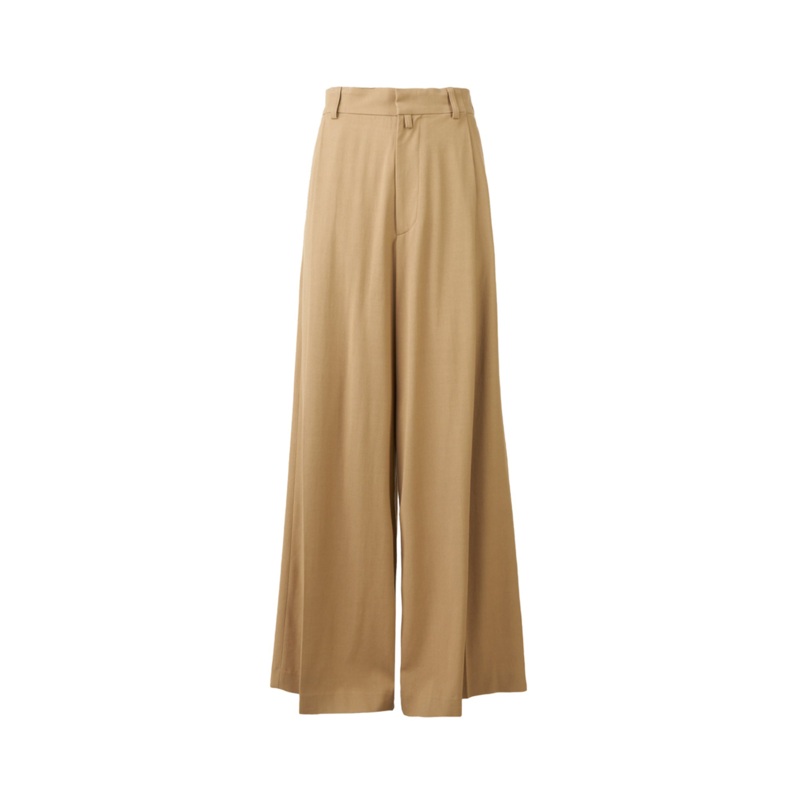 Drapy Viscose Wool Pants