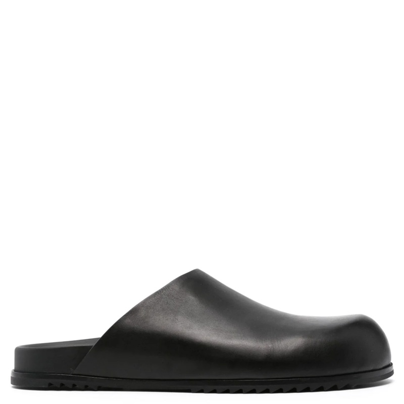 Mule Granola Washed Calf Flat Sandals