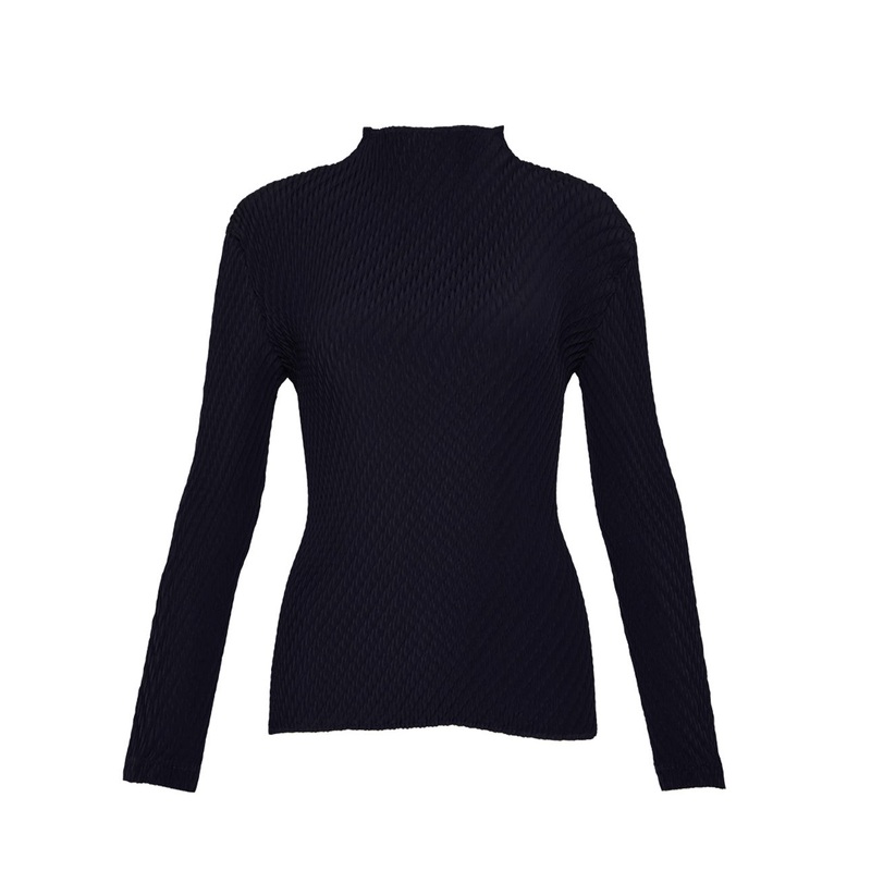 Orbicular Pleats Top