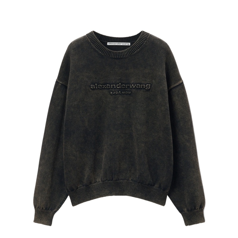 Oversize Logo Pullover In Organic Cotton