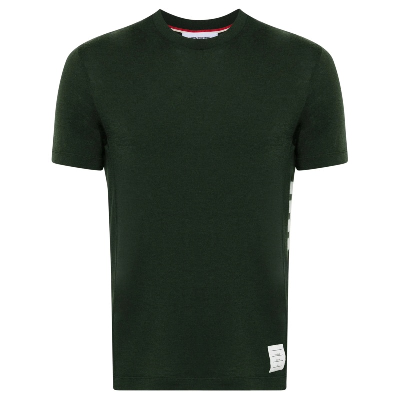 Short Sleeve Tee In Wool Jersey Men