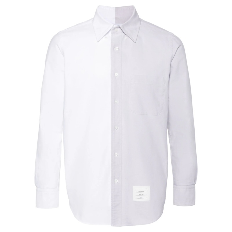 Straight Fit Broad Long Sleeve Shirt Men