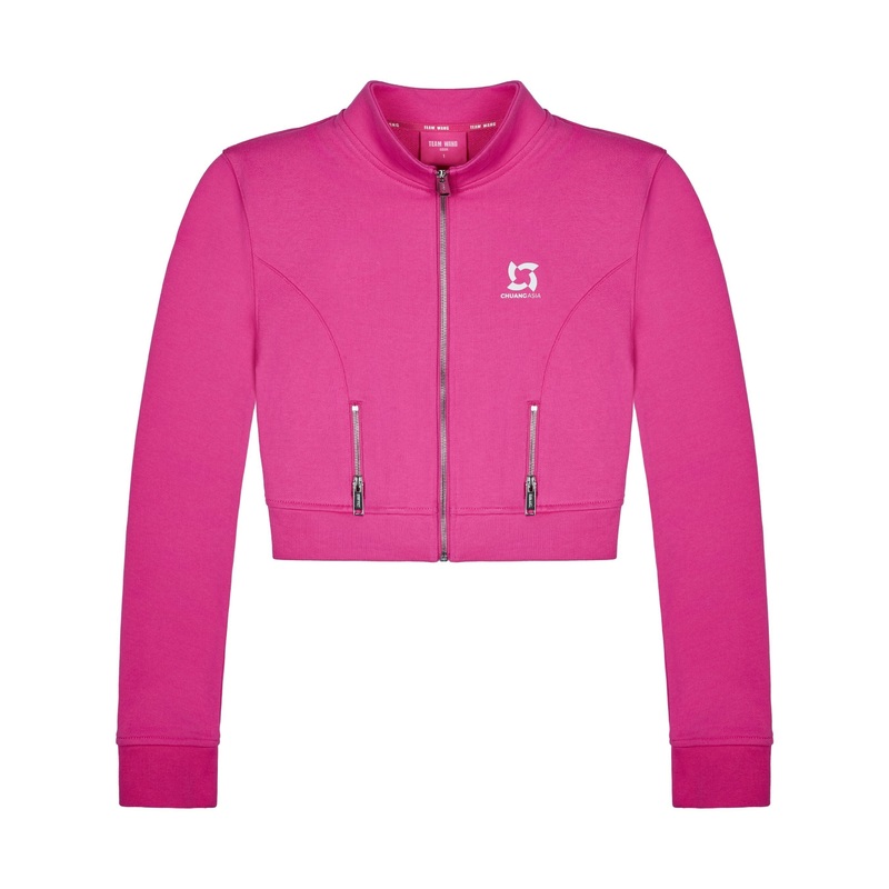 TWD X CHUANG ASIA Zip-up Cropped Casual Jacket