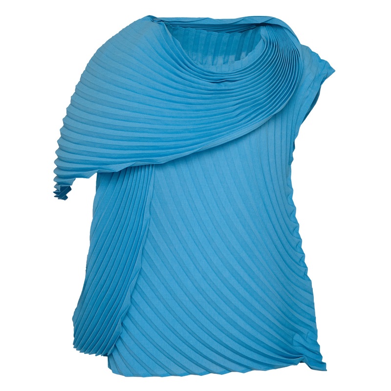Wrapped Pleats Top