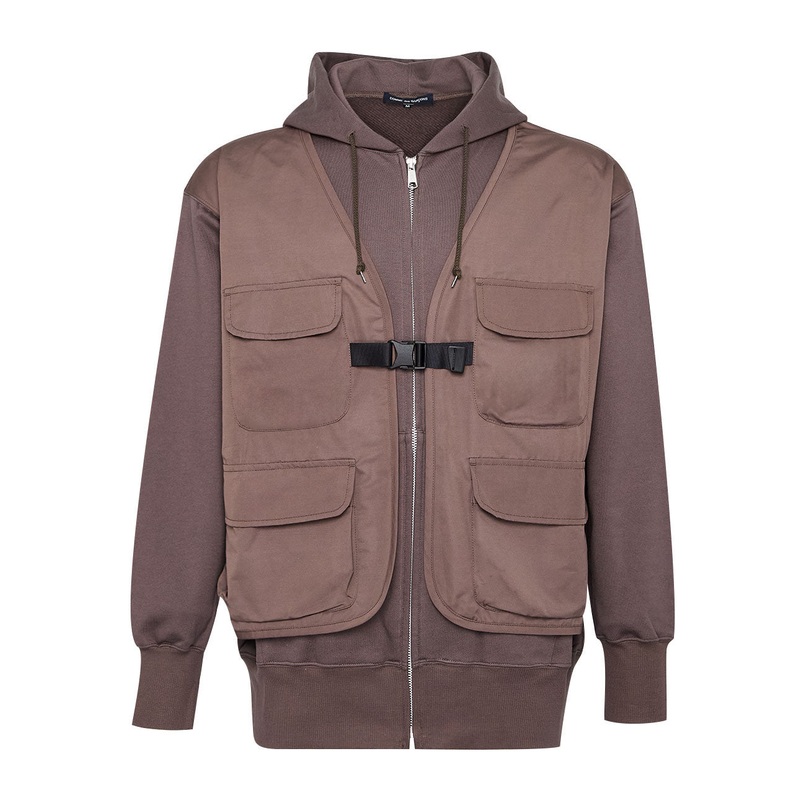 Cotton Back Pile Sweater