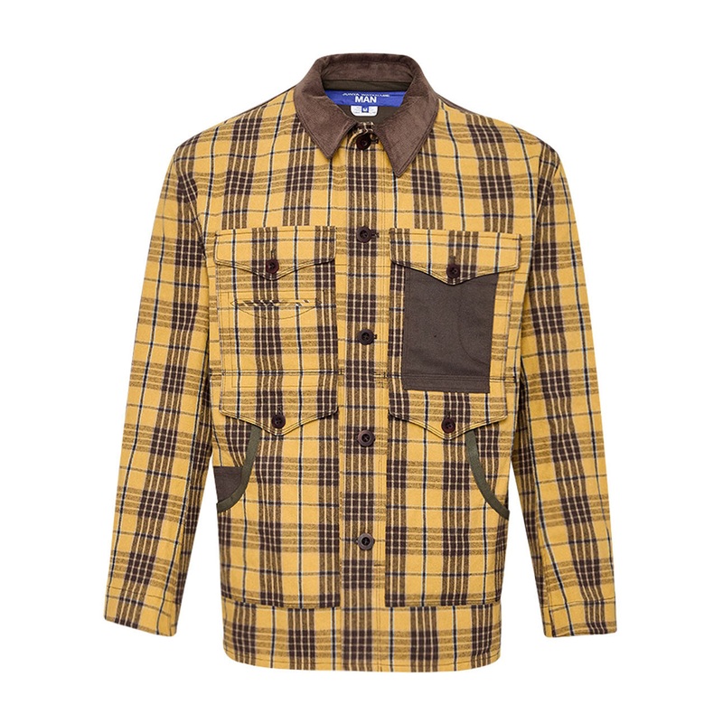 Cotton Flannel Check Blouson