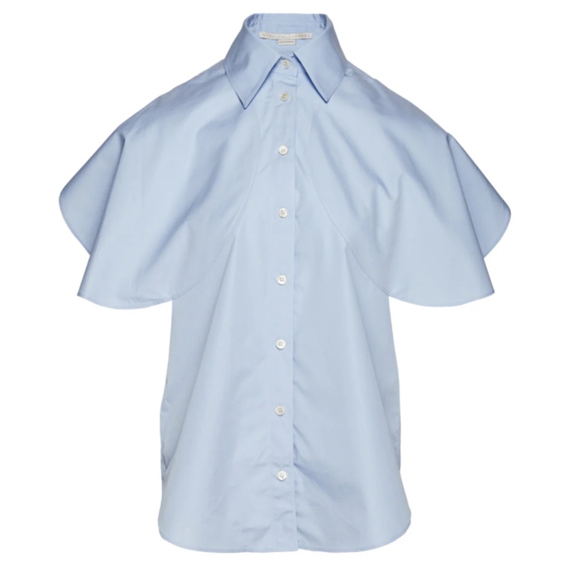 Cotton Round Sleeve Shirt
