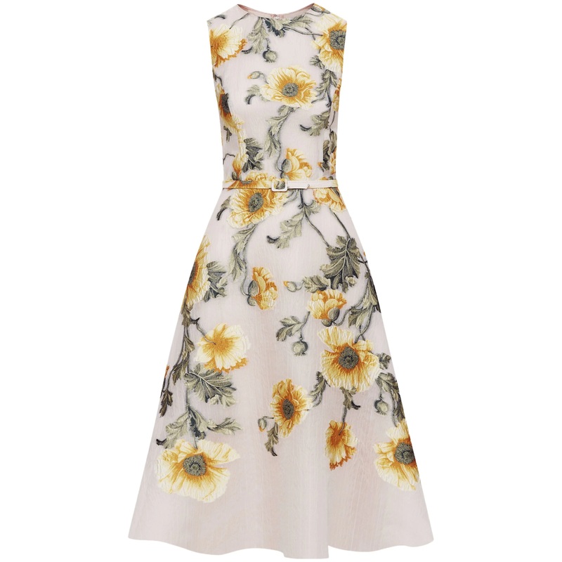 Degrade Poppy Fil Coupe Dress