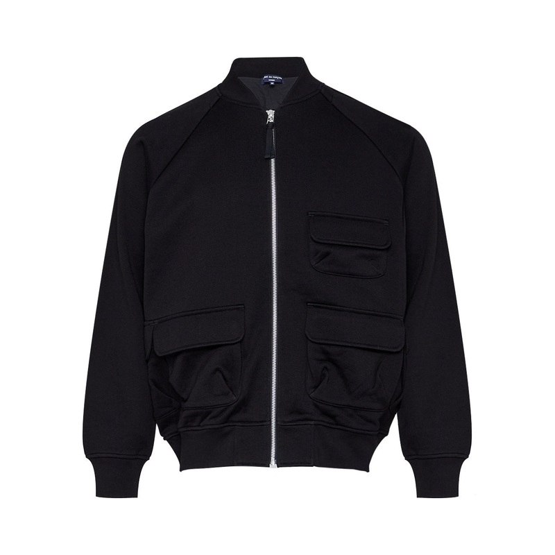 Mercerized Cotton Back Pile Blouson
