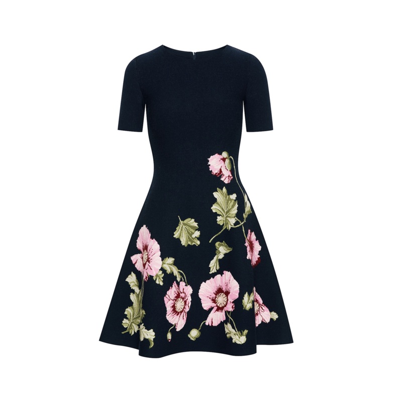 Poppy Jacquard Dress
