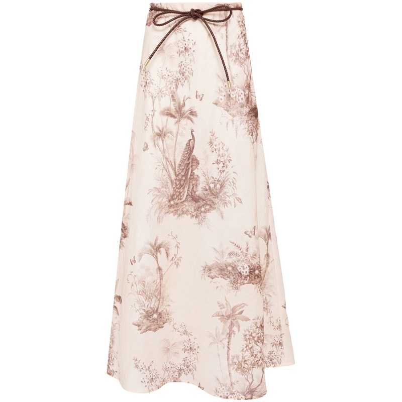 Waverly Bias Midi Skirt