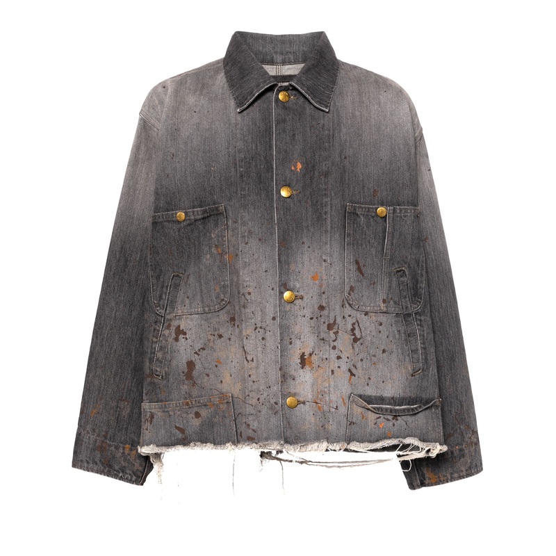 Cut Off Denim Coverall