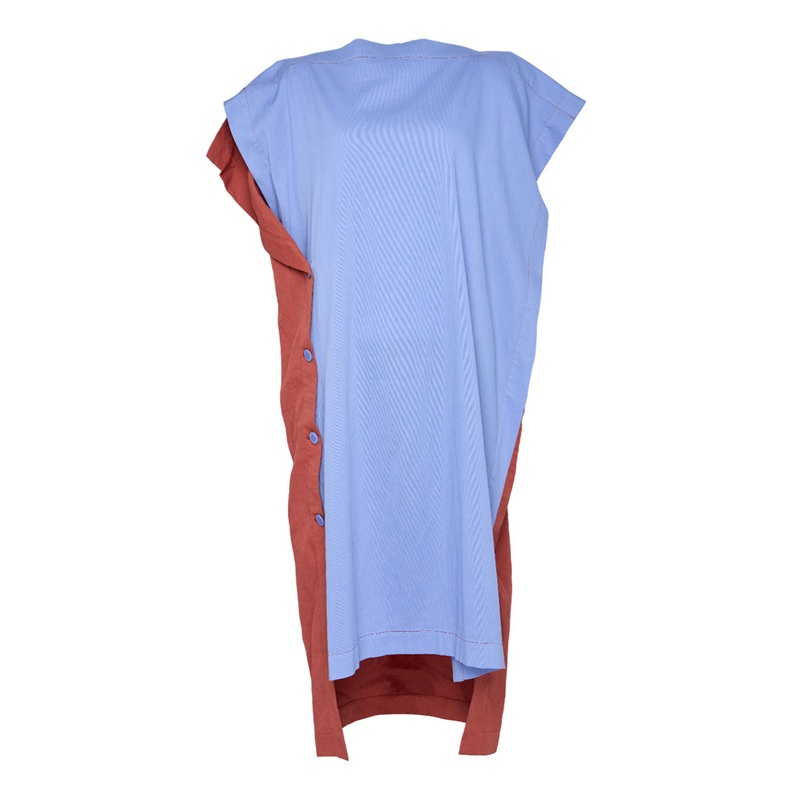 Divided Dye Woven Dress