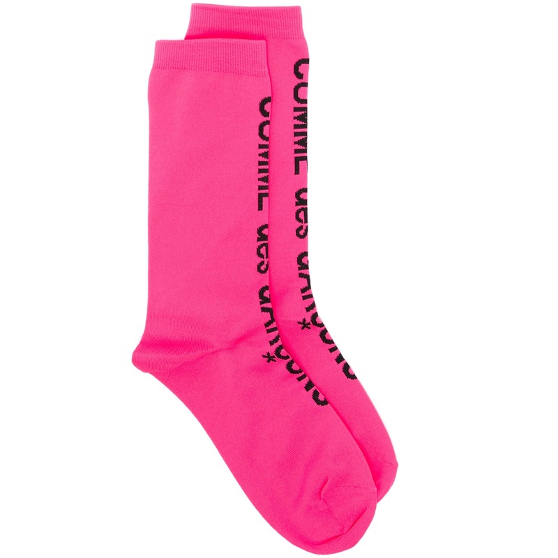 Middle Length Ribbed Socks