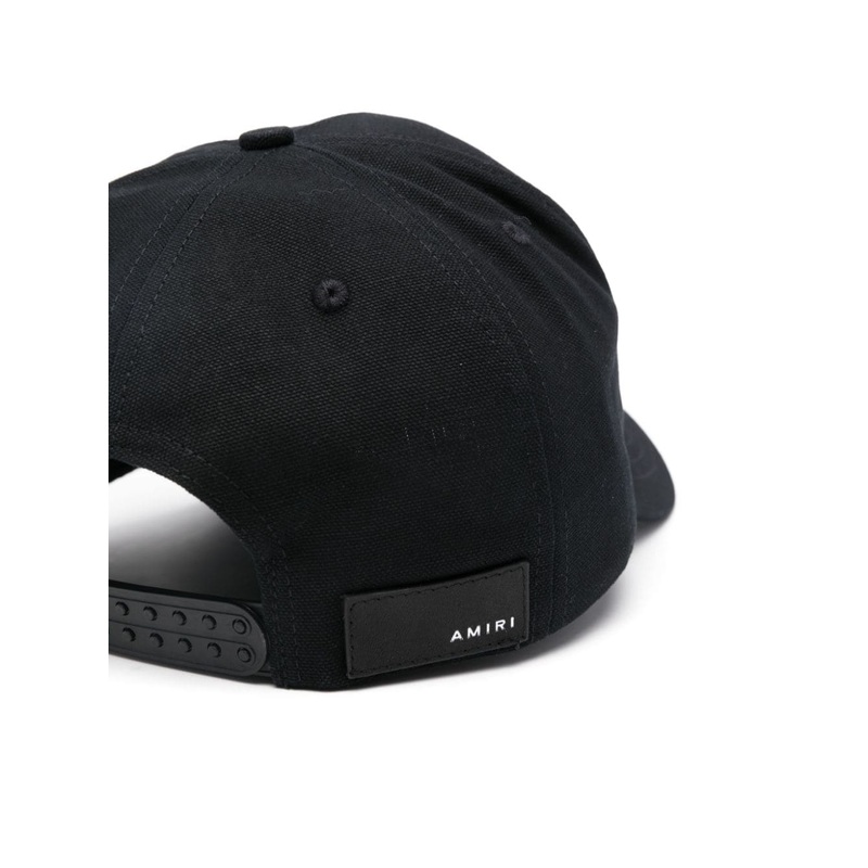 Staggered Amiri Canvas Hat