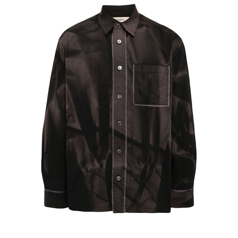 Sun Bleached Raw Edge Shirt