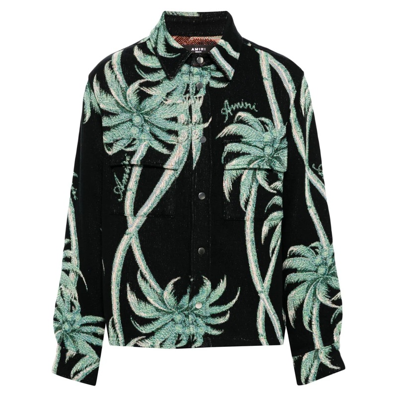 Twisted Palm Tapestry Overshirt