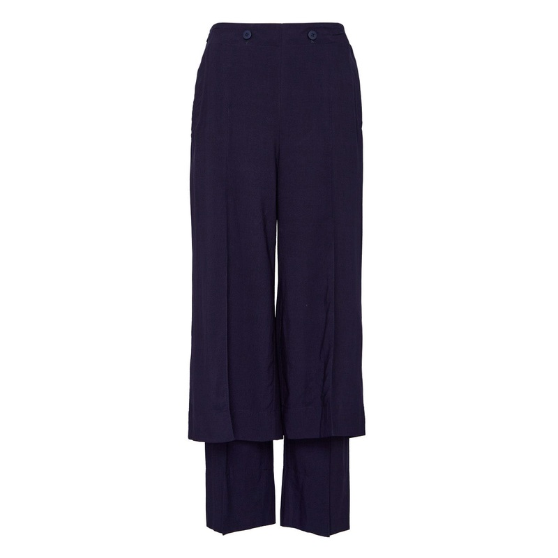 Two As One Color Woven Pants