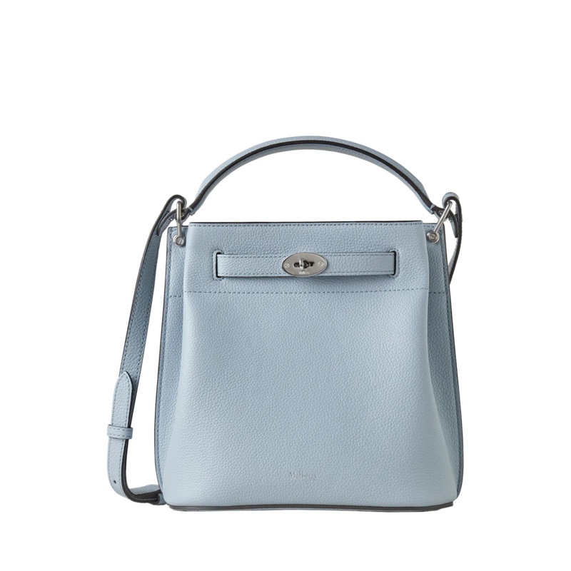 Islington Bucket Poplin Blue Small Classic Grain