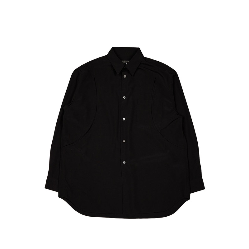 Polyester Spun Broad Thick Shirt