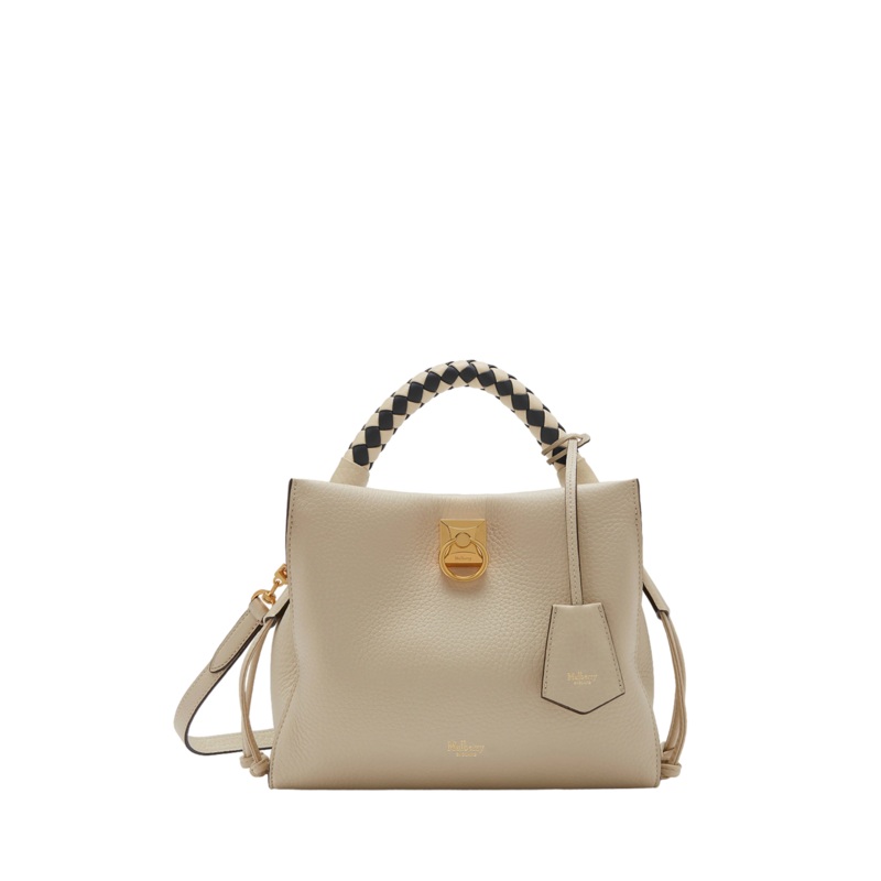 Small Iris Chalk & Midnight Heavy Grain