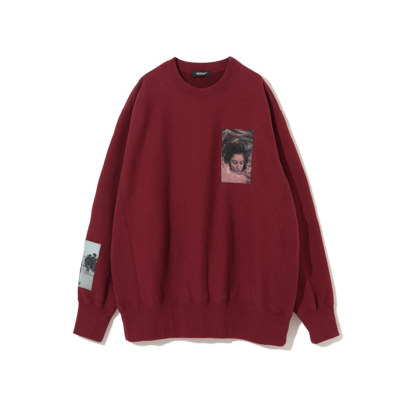 Sweatshirt With Colour Patched