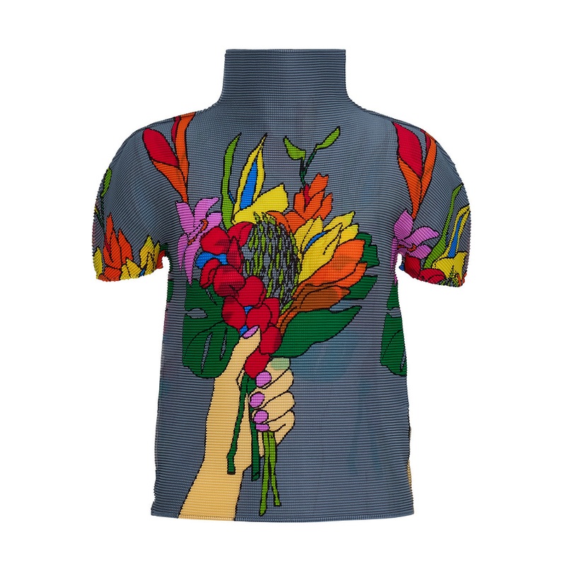 Bouquet High Neck Top