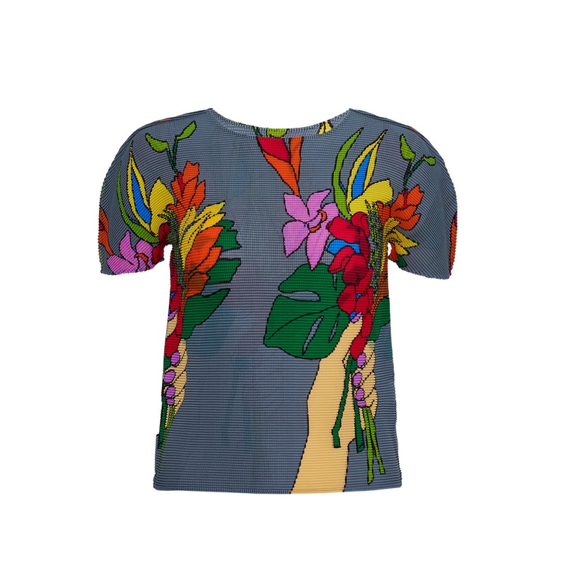 Bouquet Round Neck Top