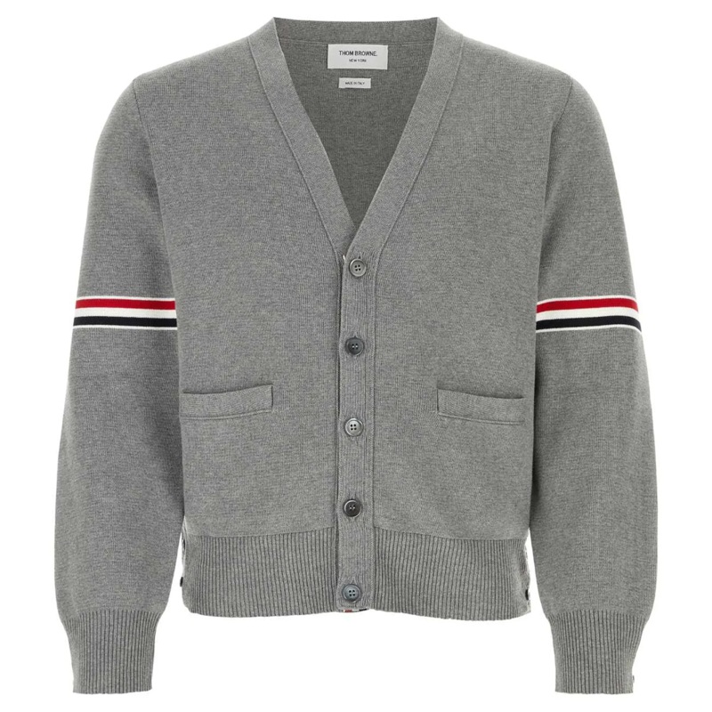 Milano Stitch V-Neck Cardigan Men