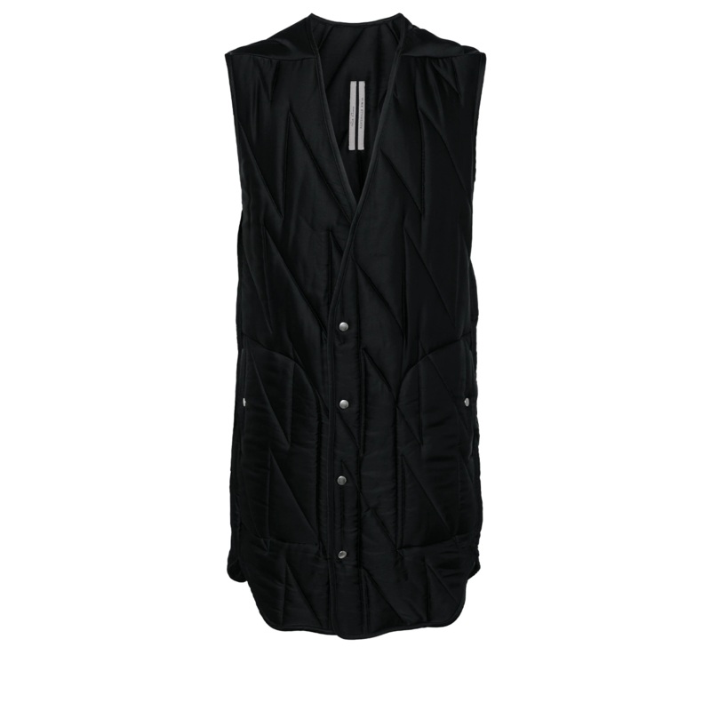 Quilted Liner Washed Charmere Gilet