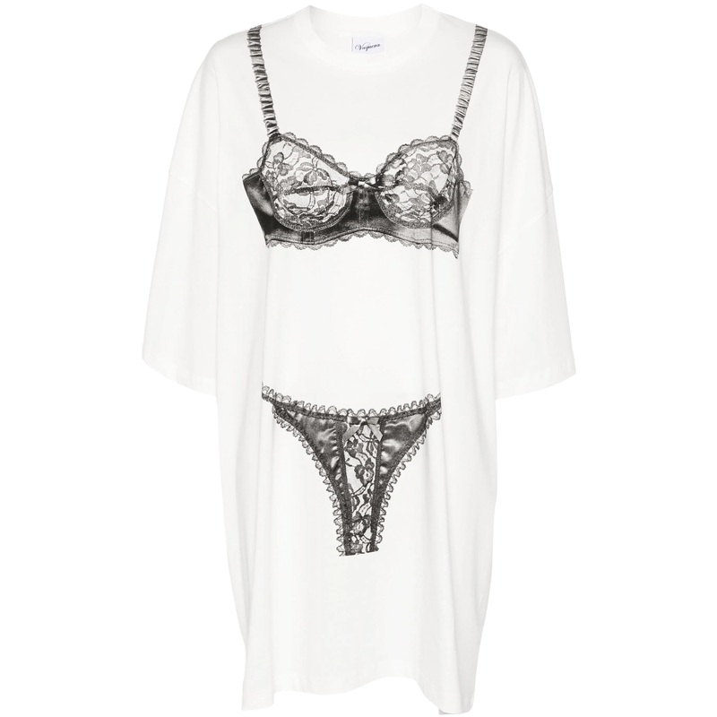 Women Lingerie Trompe L’Oeil T-Shirt