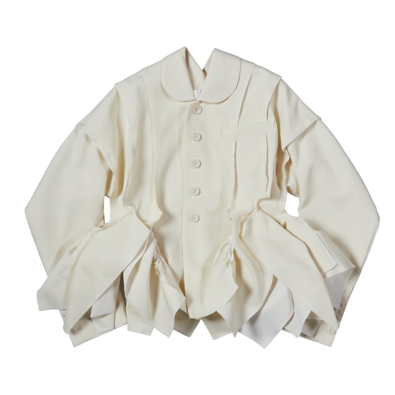 Wool Gabardine Overdyed Jacket