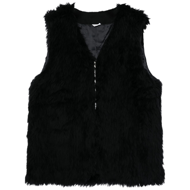 Acrylic Shaggy Fake Fur Vest