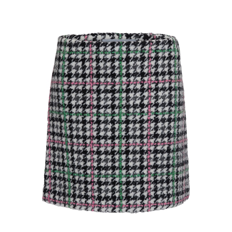 Checkered Mini Skirt