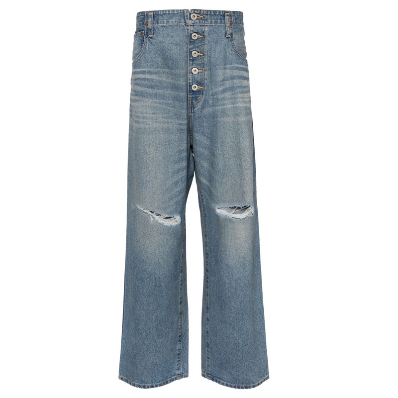 Cotton Denim Garment Treated Jeans