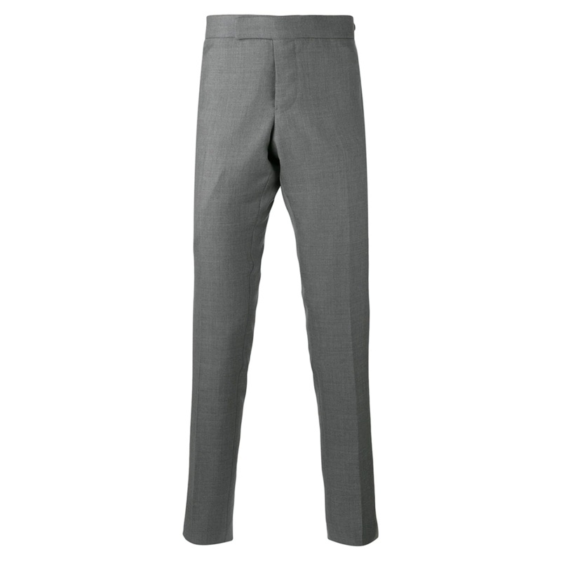 Low Rise Skinny Side Tab Trousers Men