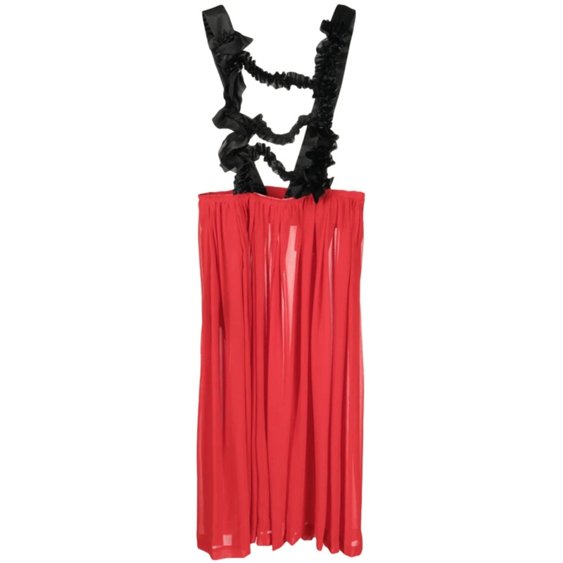 Ruffle Strap Pinafore