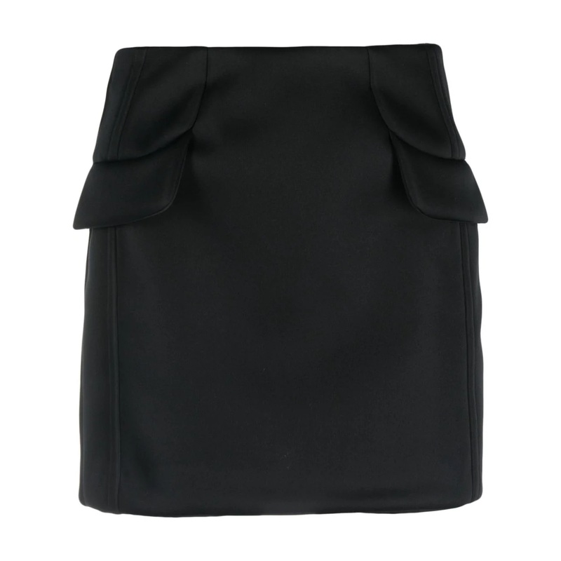 Skorts With Faux Pocket Flaps