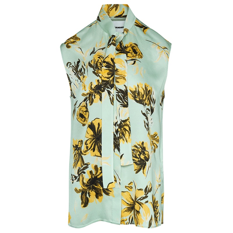 Straight Cut Sleeveless Shirt